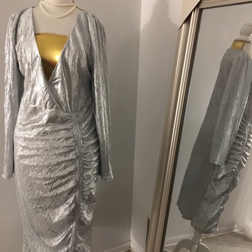Silver dress